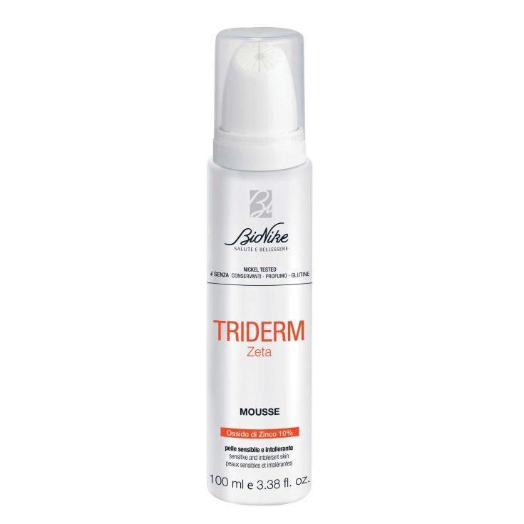 Triderm Zeta Mousse Oxyde de Zinc 10% Bionike 100ml