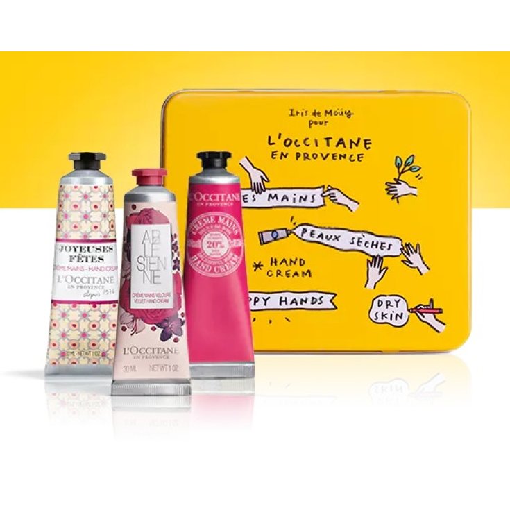 Trio Crèmes Mains L'Occitane 3 Pièces