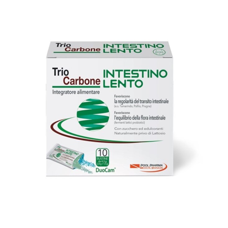 TrioCarbone Piscine Intestin Lent Pharma 10 Sachets de 4,3 g