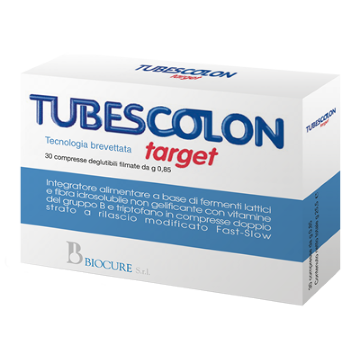 Tubes Côlon Cible Biocure 30 Comprimés