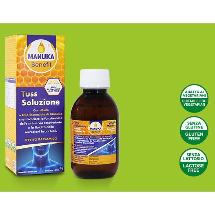 Tuss Solution Manuka Benefit® Optima Naturals 140 ml