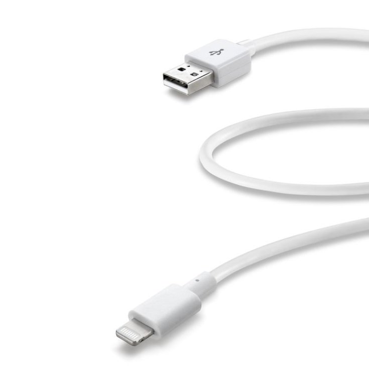 Câble USB Moyen - Lightning 0,6m 1 Câble Blanc