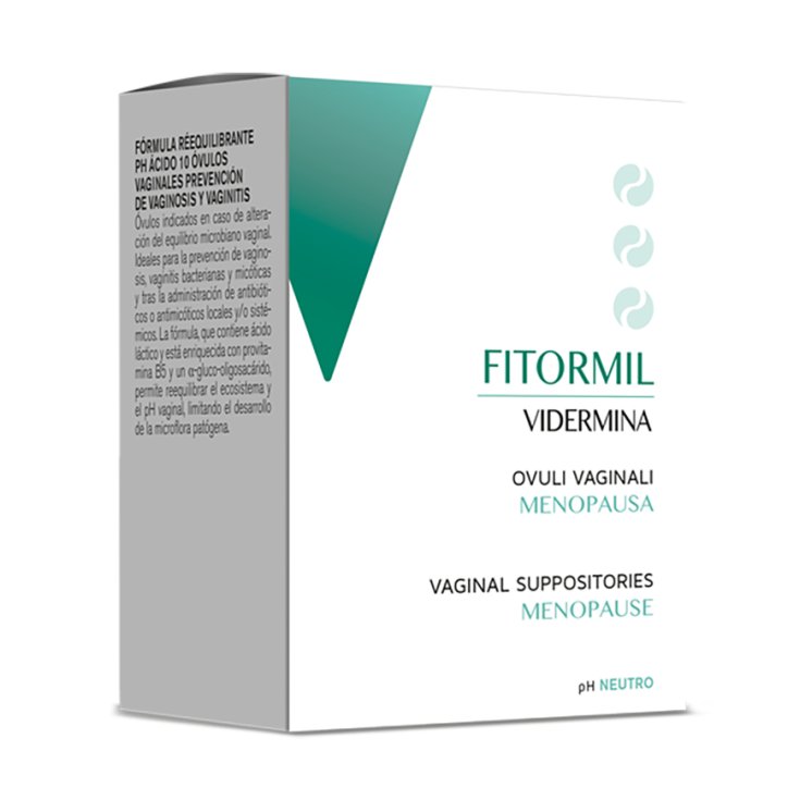 VIDERMINA FITORMIL 10 Ovules Vaginaux