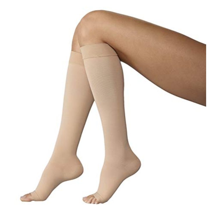 Varisan® Etheré Mi-Bas Normal Bout Ouvert Noir Couleur Taille 2 Cizeta 1 Paire
