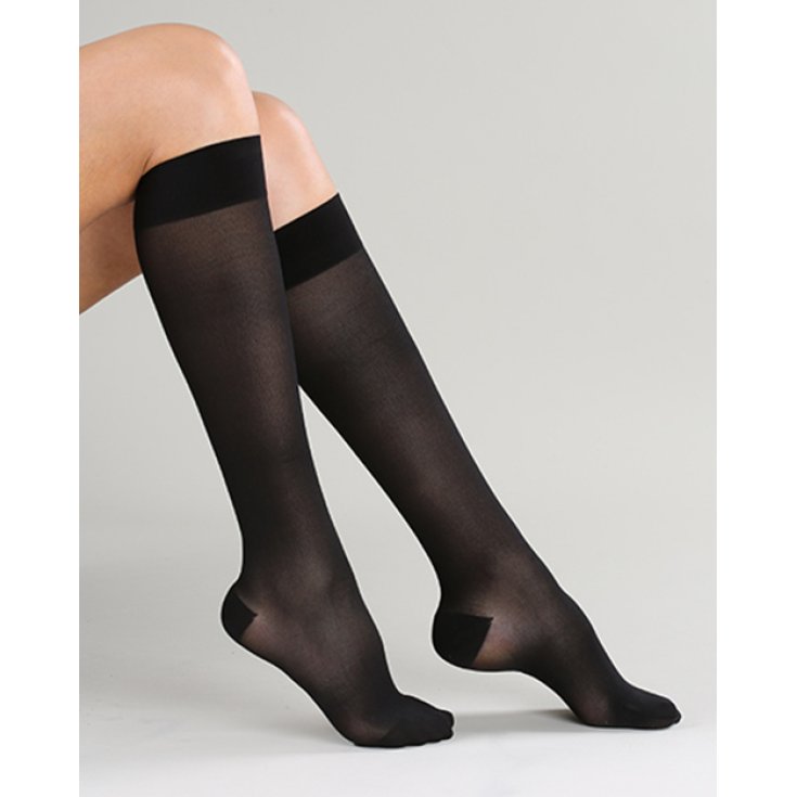 Varisan® Etheré Mi-Bas Normal Bout Fermé Couleur Poudre Taille 2 Cizeta 1 Paire