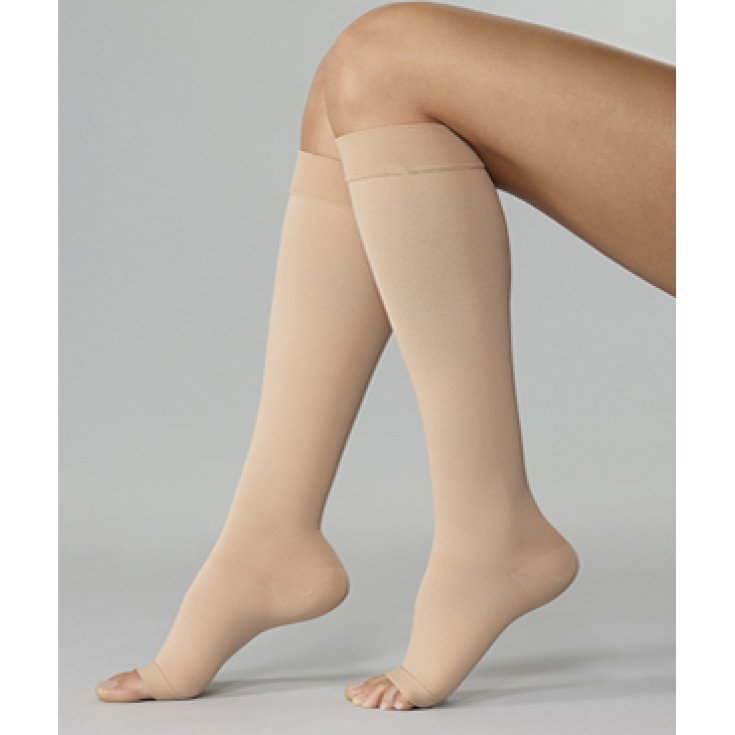 Haut Varisan® K1 Mi-Bas Bout Ouvert Normal Beige Taille 2 Cizeta