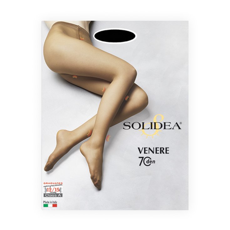Collants Venere Solidea® 70 Den All Nude Couleur Noir Taille 1-S 1 Paire
