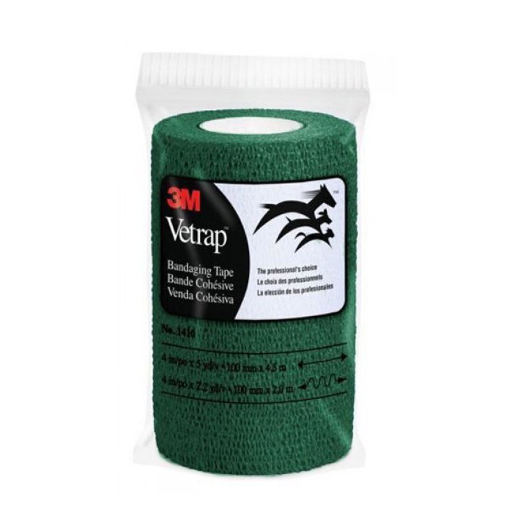 Vetrap® Bande Élastique Vert Couleur 3M 5cm