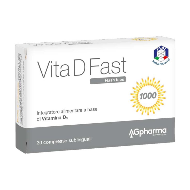 Vita D Fast AG Pharma 30 Comprimés