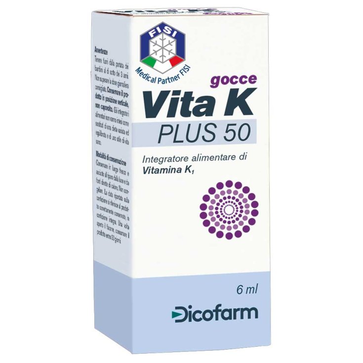 Vita K Plus 50 Gouttes Dicofarm 6ml