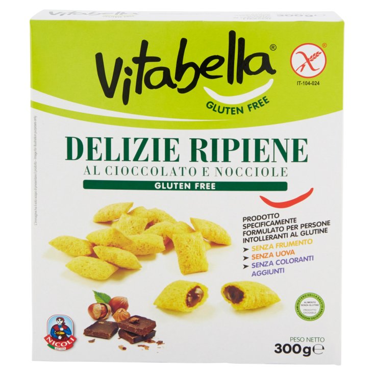 Vitabella Delizie Chocolat Et Noisettes Molino Nicoli 300g