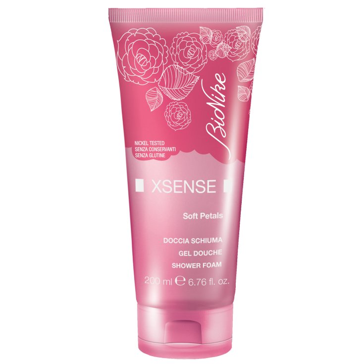 Mousse de douche parfumée Xsense Soft Petals BioNike 200 ml