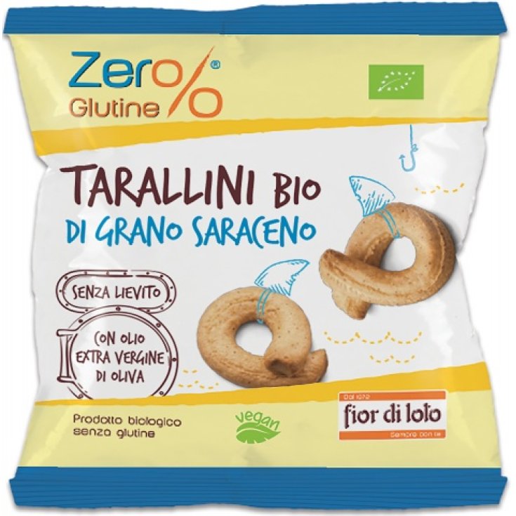 ZER% Gluten Bio Tarallini Sarrasin Fior Di Loto 30g