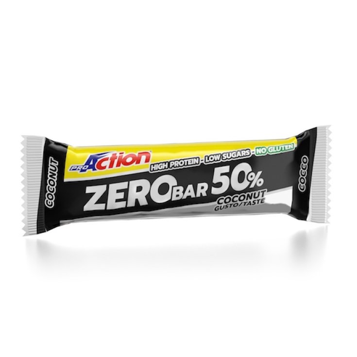 Zero Bar 50% - ProAction Noix de Coco 60g