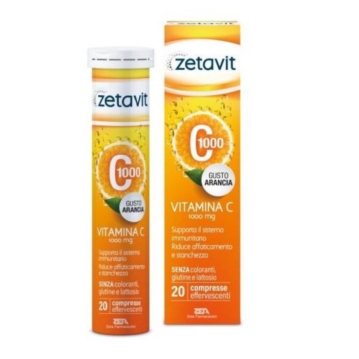 Zetavit C1000 20 Comprimés Effervescents