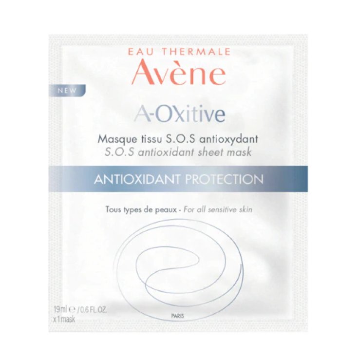 A-Oxitive Avène Masque Tissu SOS Antioxydant 18 ml