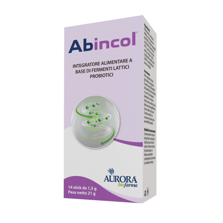 Abincol Aurora Biofarma 14 Sticks Orosolubles