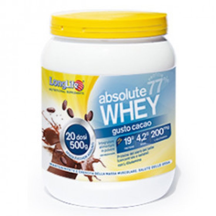 Absolute Whey 77% Saveur Cacao LongLife 500g
