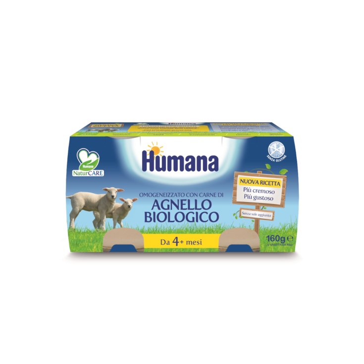 Humana Agneau Bio 2x80g