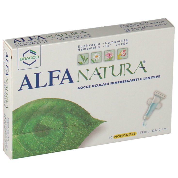 Alfa Natura® Collyre Bracco 10 Unidose 0,5 ml