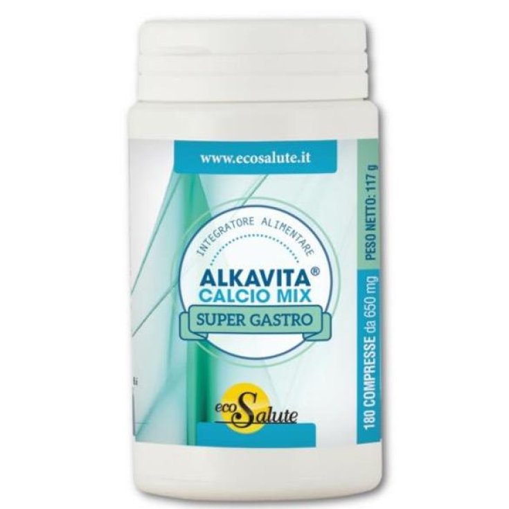AlkaVita® Calcium Mix Super Gastro EcoSalute 180 Comprimés