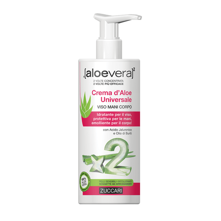 AloeVera2 Zuccari Crème Universelle à l'Aloès 300ml