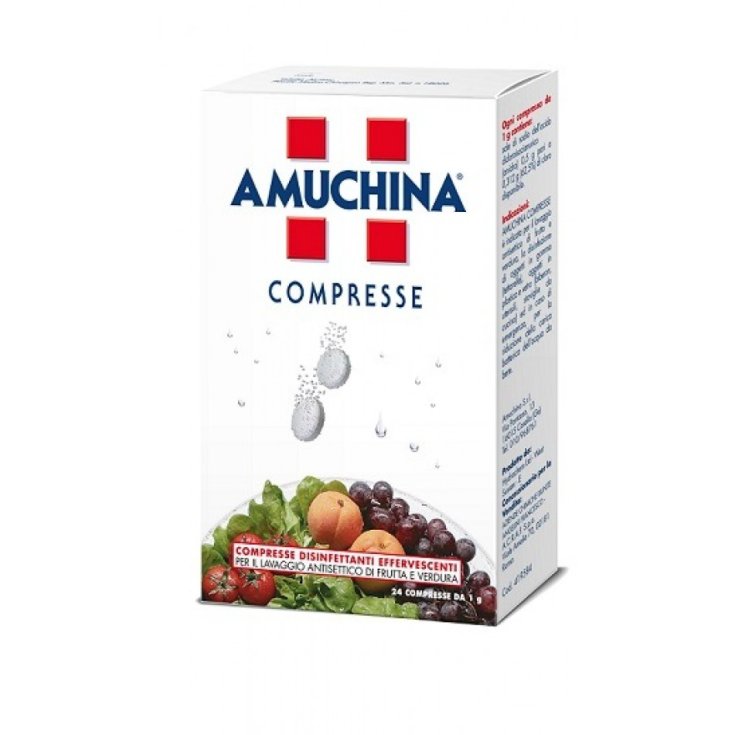 Amuchina Angelini 24 Comprimés Désinfectants Effervescents