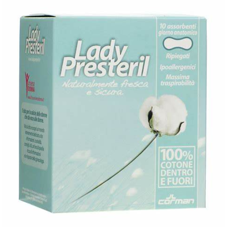 Lady Presteril Cotton Power Corman 10 pièces