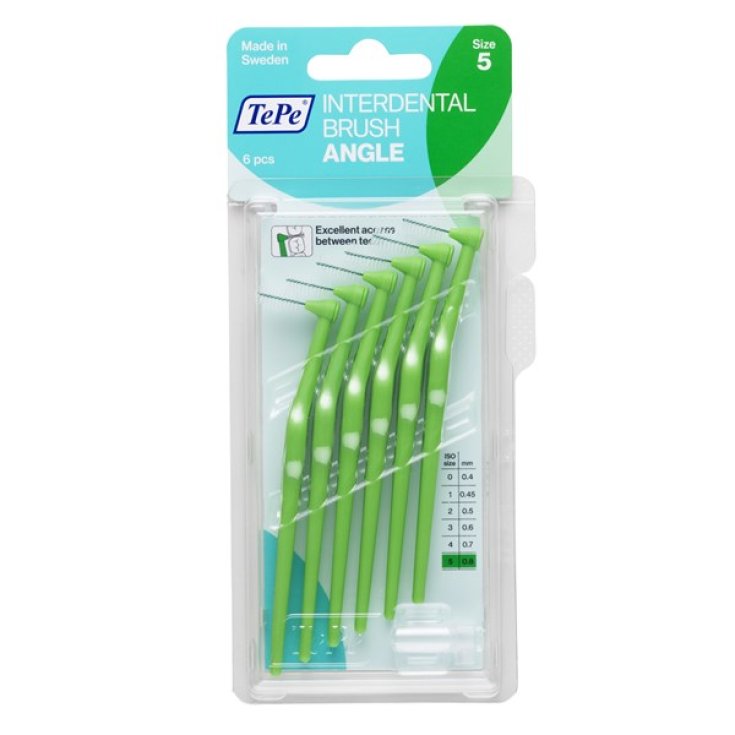 Pinceau Vert Angle ™ 0,8 Tepe 6 Pièces