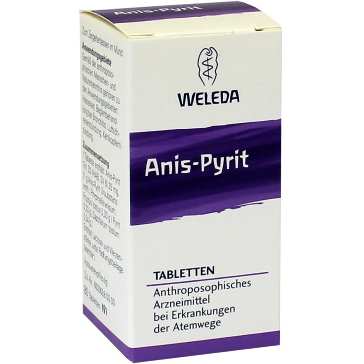 Anis-Pyrit D2 Weleda 80 Comprimés