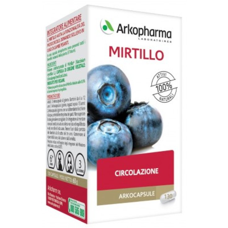 Arkogélule Myrtille Arkopharma 40 Gélules