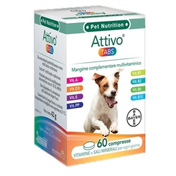 Attivo® Tabs Pet Nutrition Bayer 60 Comprimés