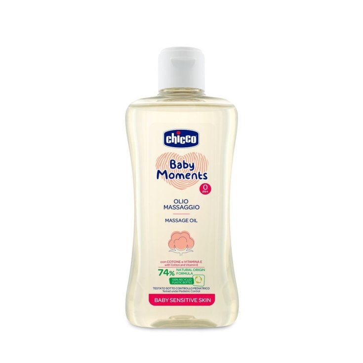 Baby Moments CHICCO Huile de Massage 200 ml