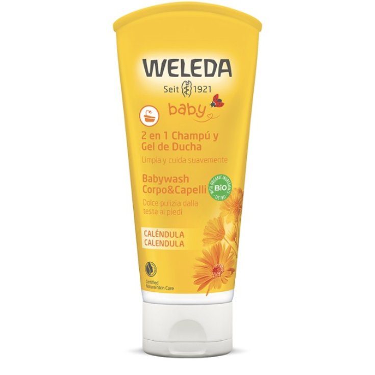 Babywash Corps & Cheveux Calendula Weleda 2x200ml