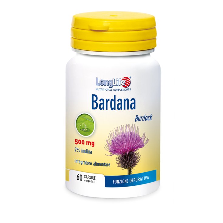 Bardane 500mg LongLife 60 Capsules Végétariennes