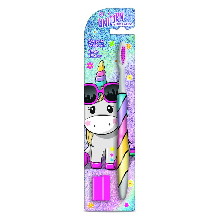 Be A Unicorn NATURAVERDE 1 Brosse à Dents