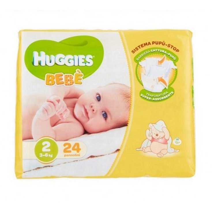 Baby Huggies® 24 Couches Extra Care Taille 2