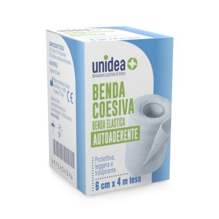 BANDAGE COHÉSIF unidea 6cm x 4m