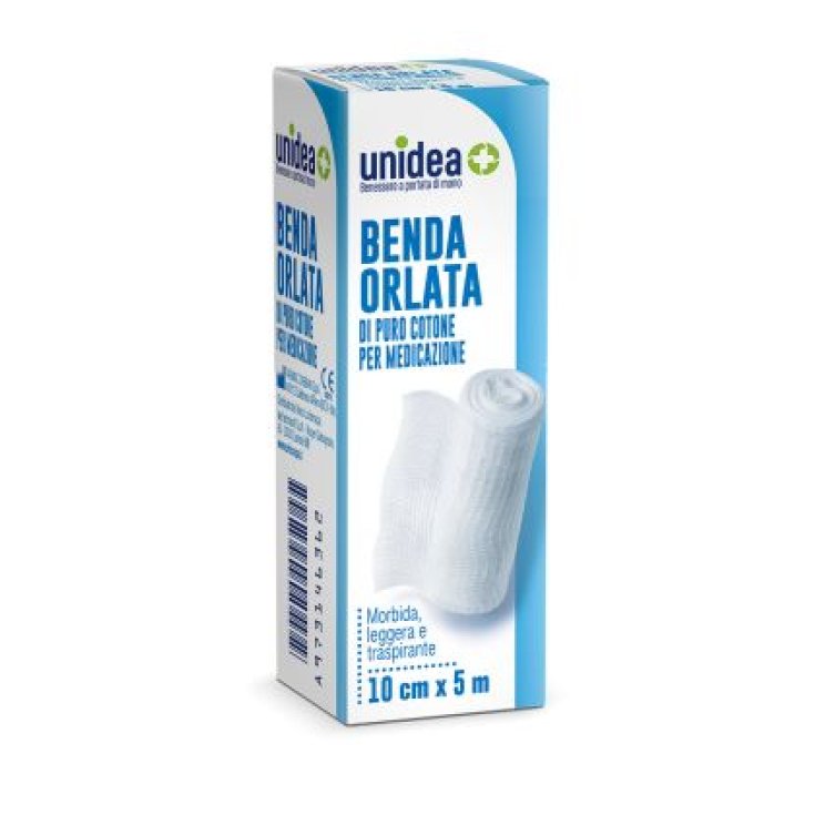 Bandage ourlé unidea 5m x 10cm