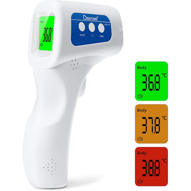 Berrcom Thermomètre Infrarouge Pharmacare