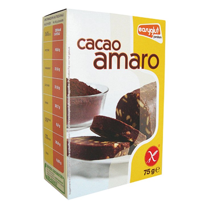 Easyglut Cacao Amer Sans Gluten 75g