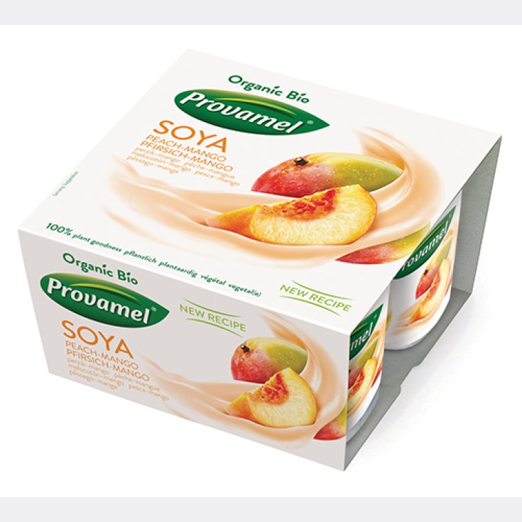 Provamel Yofu Pêche Et Mangue Bio 4x125g