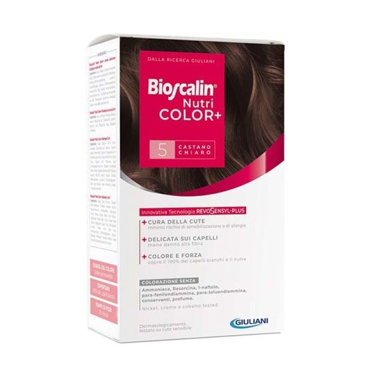 Bioscalin® NutriColor + 5 Châtain Clair Giuliani 1 Kit