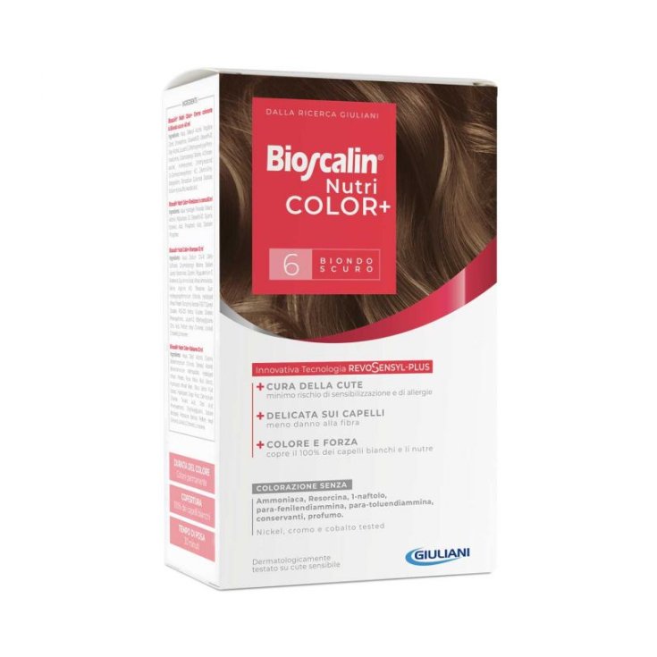 Bioscalin® NutriColor + 6 Blond Foncé Giuliani 1 Kit