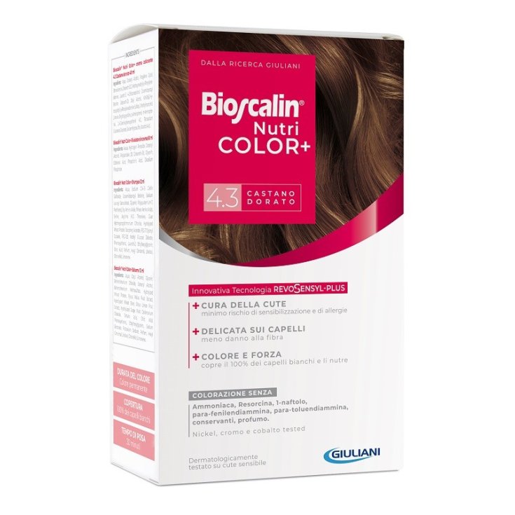 Bioscalin® NutriColor + 4.3 Giuliani Golden Chestnut 1 Kit