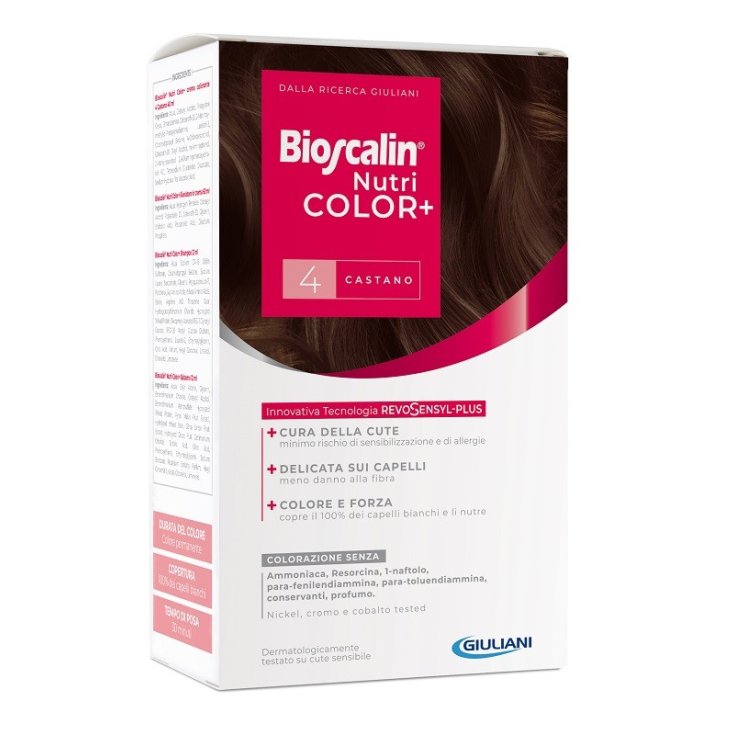Bioscalin® NutriColor + 4 Chestnut Giuliani 1 Kit