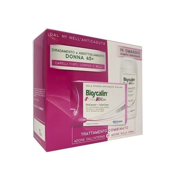 Bioscalin® TricoAge 45+ Giuliani 10 Ampoules + Tribute