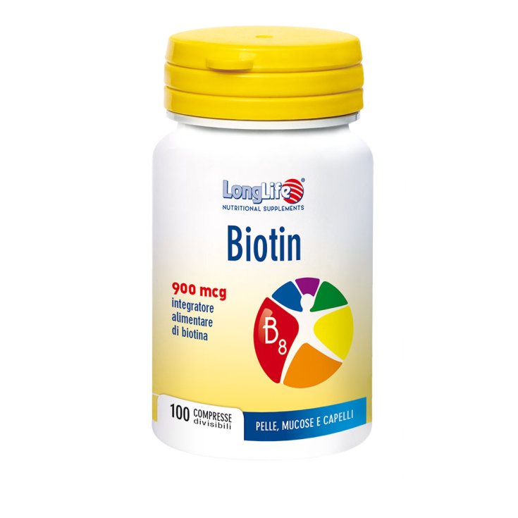 Biotine 900mcg LongLife 100 Comprimés Sécables
