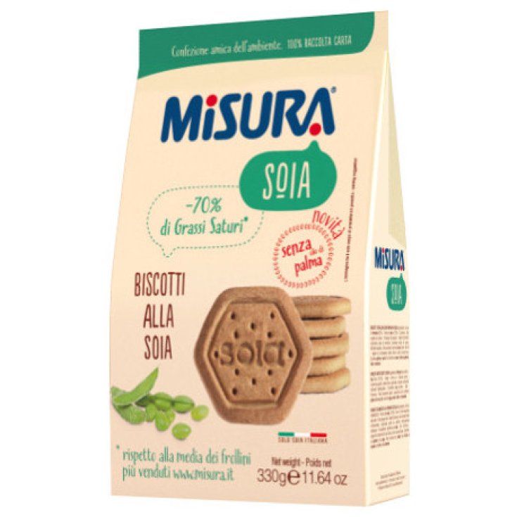 Biscuits au soja sans huile de palme Mesure 330g