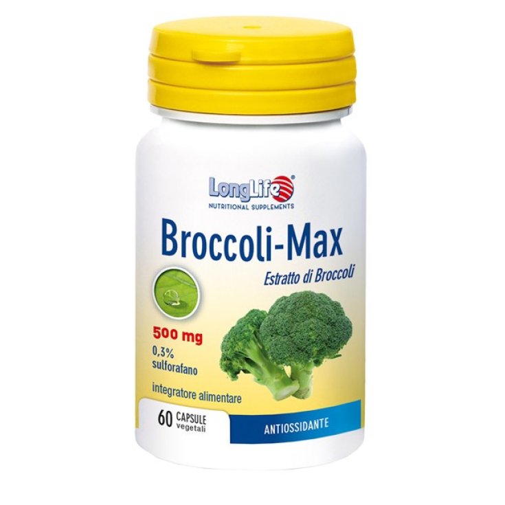 Broccoli-Max 500mg LongLife 60 Capsules Végétariennes